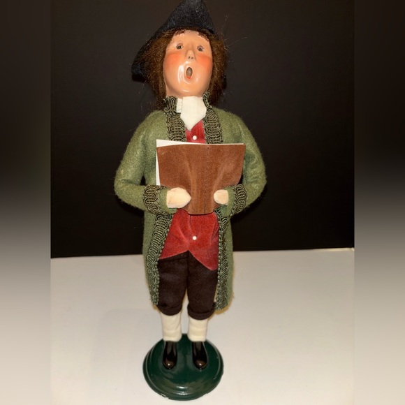 Caroler 1st edition Byers choice Williamsburg collection 1998 - Picture 8 of 15